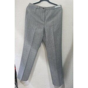 Vintage Pendleton Pants Women’s 12 lined Plaid‎ Hound's-tooth Wool High Rise